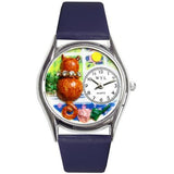 Aristo Cat Watch Small Silver Style