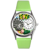 Cat Nap Watch Small Silver Style