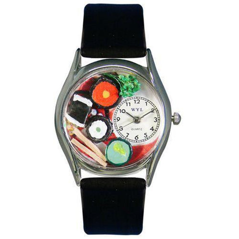 Sushi Watch Small Silver Style