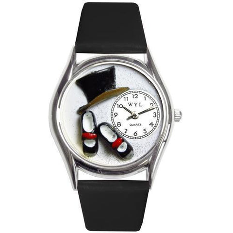 Tap Dancing Watch Small Silver Style