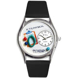 Physical Therapist Watch Small Silver Style