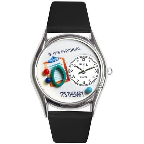 Physical Therapist Watch Small Silver Style