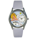 Nurse Angel Watch Small Silver Style