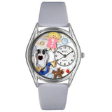 Pediatrician Watch Small Silver Style