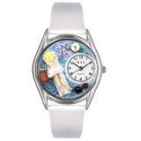 Massage Therapist Watch Small Silver Style