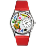 Preschool Teacher Watch Small Silver Style