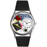 Kindergarten Teacher Watch Small Silver Style