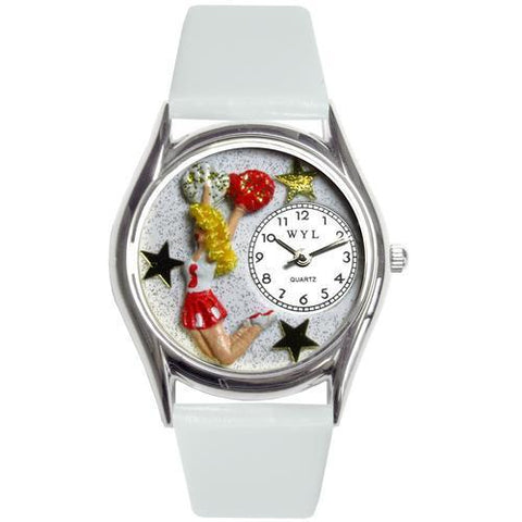 Cheerleader Watch Small Silver Style