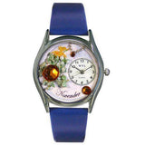 Birthstone Jewelry: November Birthstone Watch Small Silver Style