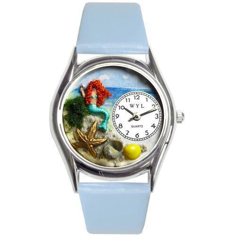 Mermaid Watch Small Silver Style