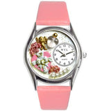 Valentine's Day Watch (Pink) Small Silver Style