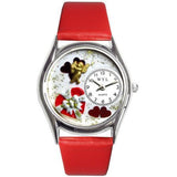 Valentine's Day Watch (Red) Small Silver Style