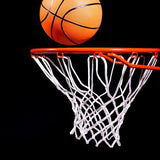 White Nylon Basketball Net