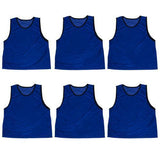 6-pack Adult Scrimmage Pinnies, Dark Blue