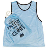 6-pack Adult Scrimmage Pinnies, Light Blue