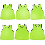 6-pack Adult Scrimmage Pinnies, Green