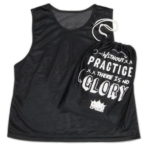 6-pack Adult Scrimmage Pinnies, Black