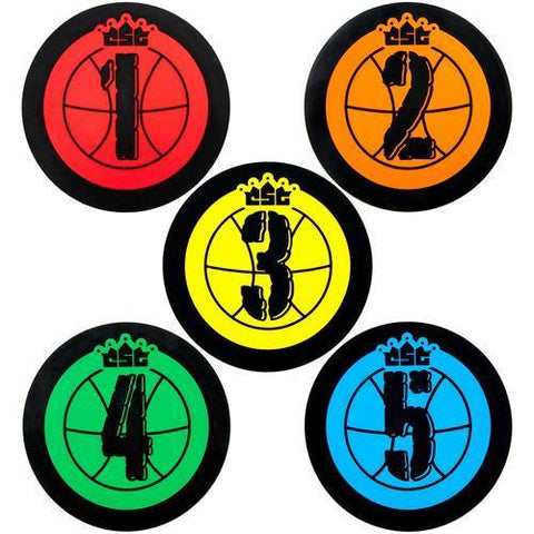 Hot Shots Training Markers, 5-pack