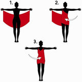 Backless Beach Dress Wrap, Red