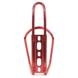 Anodized Aluminum Bicycle Bottle Cage, Red