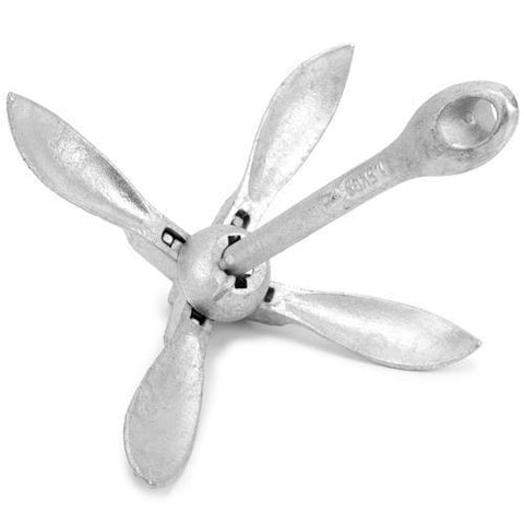 Folding Grapnel Boat Anchor, 3 lbs.