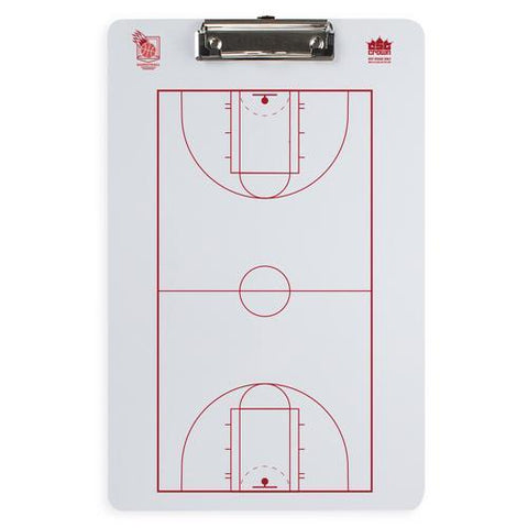 Dry Erase Basketball Coaching Clipboard