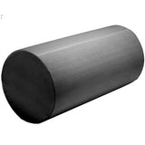 Black 12" x 6" Premium High-Density EVA Foam Roller