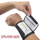 Quarterback Playbook Wristband, 4.75" Small