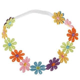 Kids Children Colorful Sunflower Lace Headdress Baby Hair Band