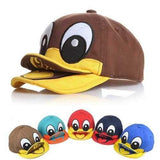 Baby Kids Cute Duck Design Baseball Caps Toddler Peaked Beret Hats