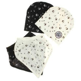 Baby Kid Saliva Towel Toddler Bandana Triangle Head Scarf Boy Girl Bibs+Hat Set