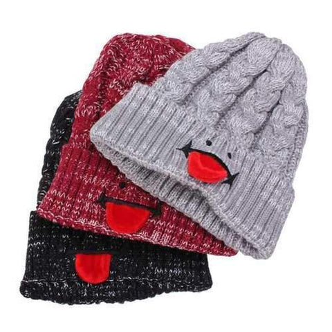 Children Kids Knit Wool Cap