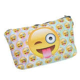 3D Print Emoji Kids Pencil Case Phone Pouch Cosmetic Casual Clutch