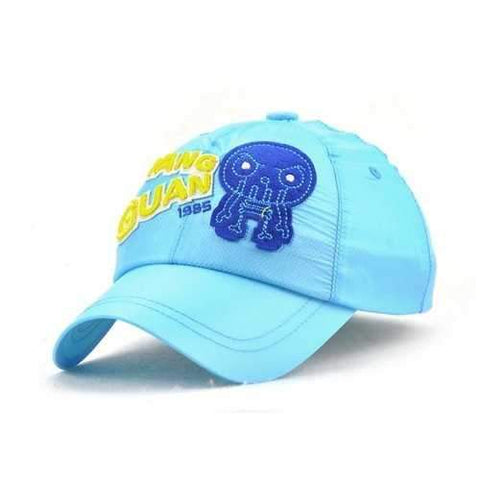 Kids Boys Girls Cotton Letter Embroidery Baseball Hat Quick-dry Outdoor Sports Sunshade Cap