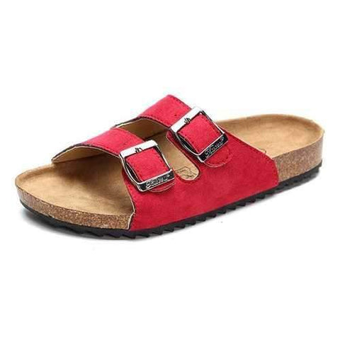 Unisex Kids Casual Comfy Beach Softwood Slippers