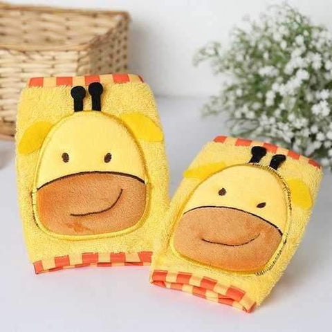 Baby Cotton Crawling Safety  Knee Pads Thick Leg Warmer Elbow Protect Cute Cartoon Socks