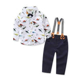 Dinosaur Print Toddlers Boys Clothes Set