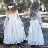 Lace Flower Prom Party Dress