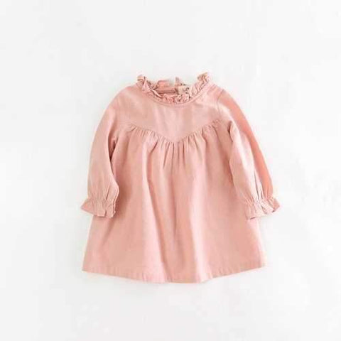 Girls Long Sleeve Casual Dresses