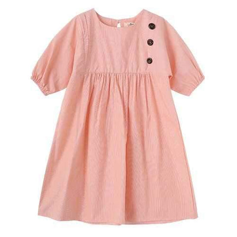 Girls Short Sleeve Casual Dresses