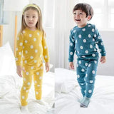 Polka Dot Print Boys Girls Pajamas