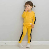 Yellow Boys Girls Pajama Set