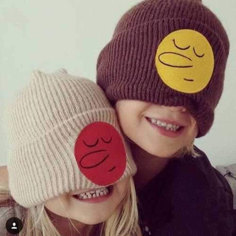 Kids Cartoon Long Nose Cute Knitted Cap