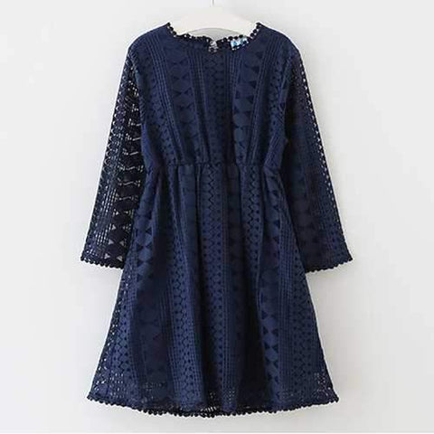 Hollow Out Girls Dress