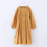 Retro Cotton Dress for Girls