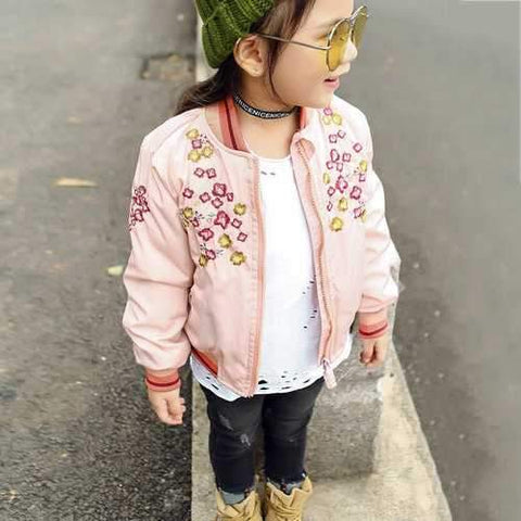 Kids Girl Leisure Jackets