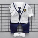 3Pcs Newborn Baby Boys Outfits Clothes Set