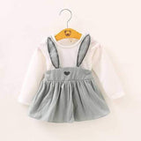 Cute Rabbit Baby Girls Dress