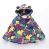 Kids Girl Colorful Cotton Coat