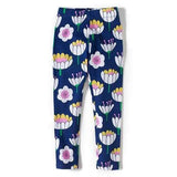 Floral Printed Girls Leggings Pants